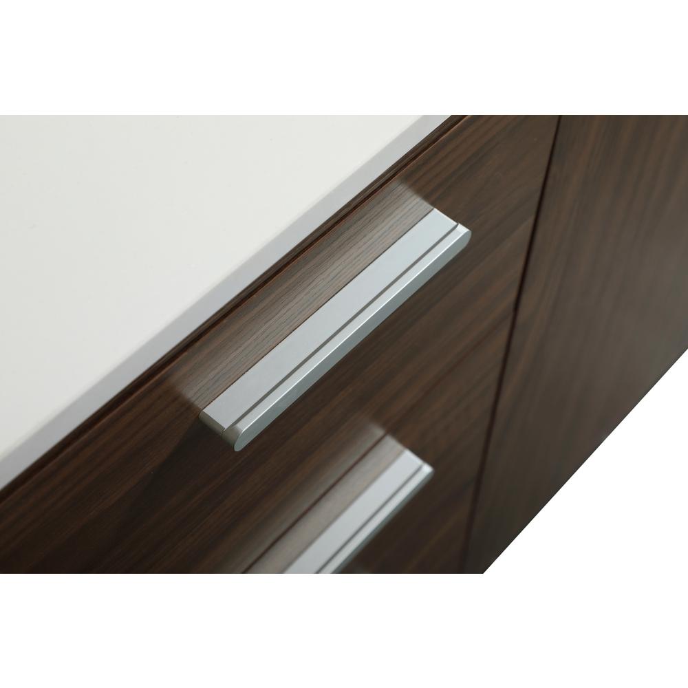 48 inch bathroom vanity in Walnut