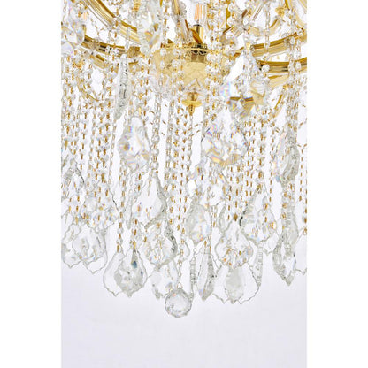 Maria Theresa 61 light Gold Chandelier Clear Royal Cut Crystal