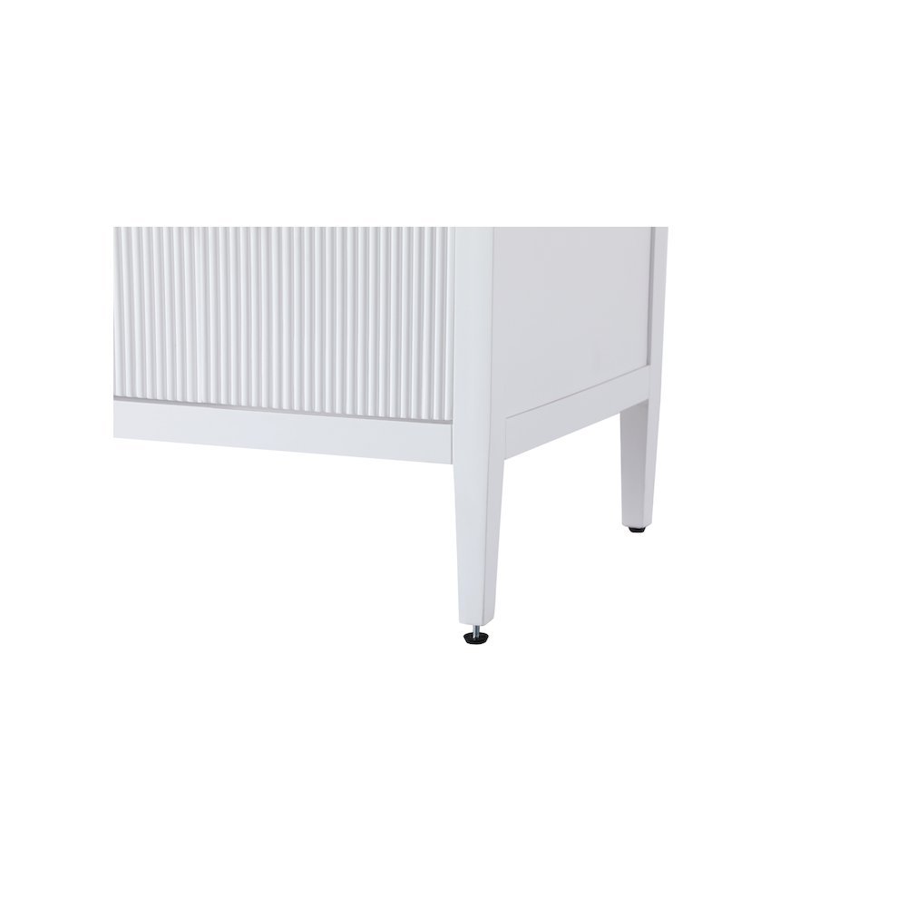 60 inch Double Bathroom Vanity in White