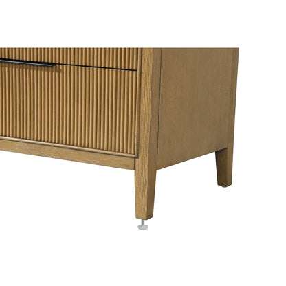 36 inch Single Bathroom Vanity in Honey Teak
