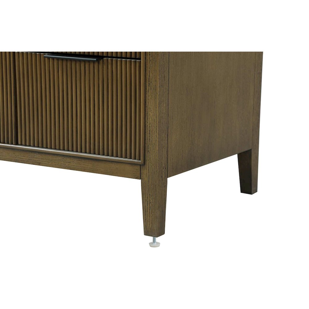 60 inch Single Bathroom Vanity in Hazel Oak