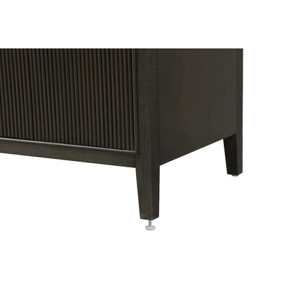 72 inch Double Bathroom Vanity in Chocolate Oak
