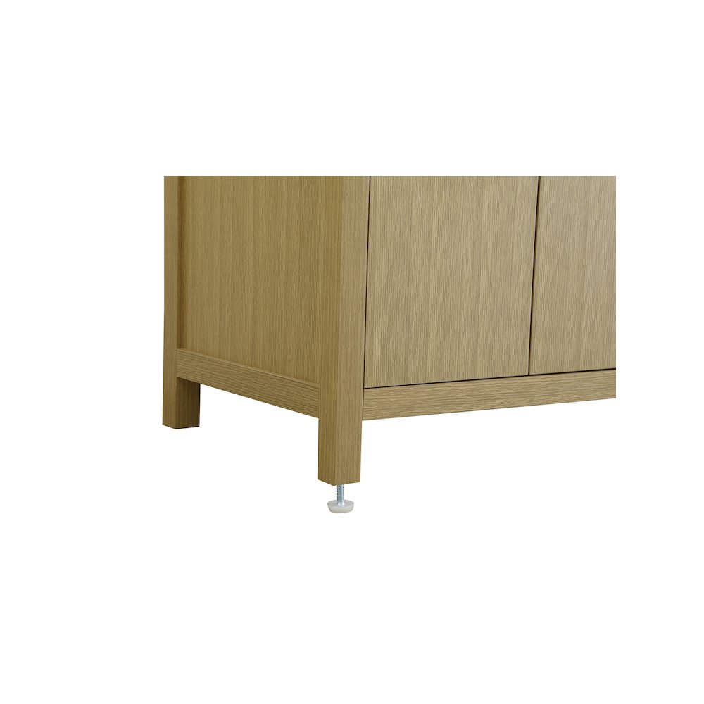 36 inch Single Bathroom Vanity In Honey Brown