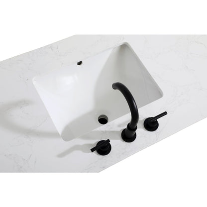 32 Inch Single Bathroom Vanity In Honey Brown