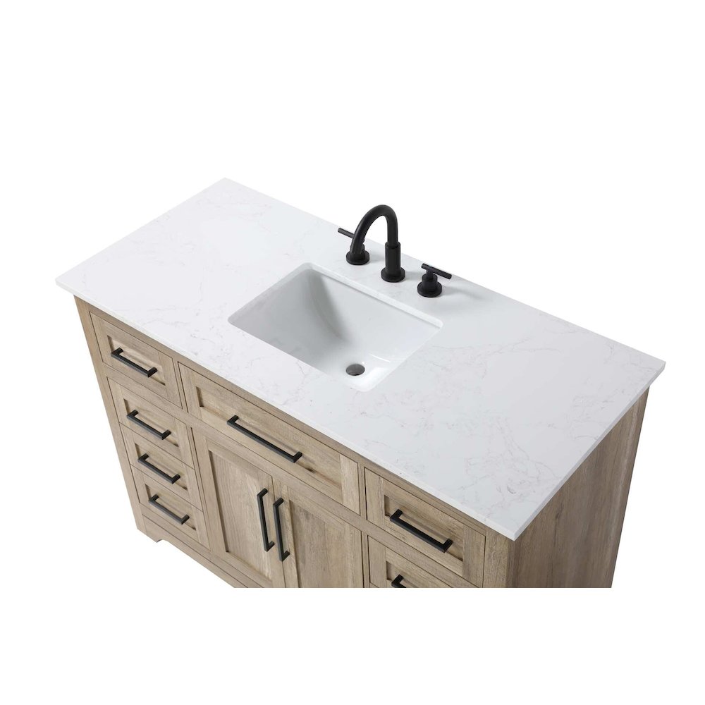 48 inch Single Bathroom Vanity in Natural oak