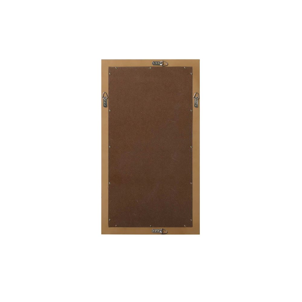 Noah Wooden Rectangle Mirror 18 x 32 in Linen Oak