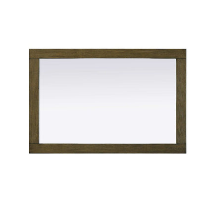 Noah Wooden Rectangle Mirror 24 x 36 in Hazel Oak