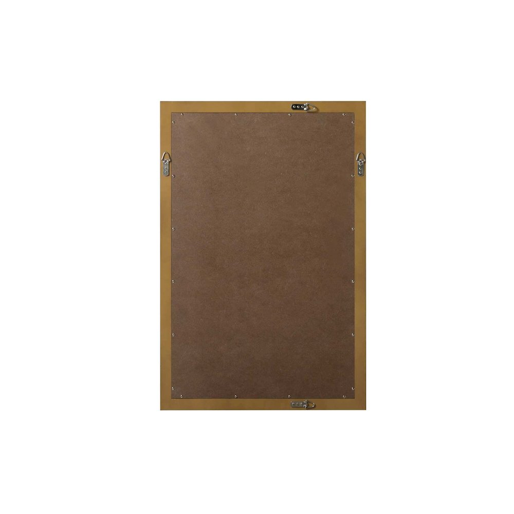 Noah Wooden Rectangle Mirror 24 x 36 in Hazel Oak