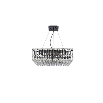 Maxime 24 Inch Black Chandelier