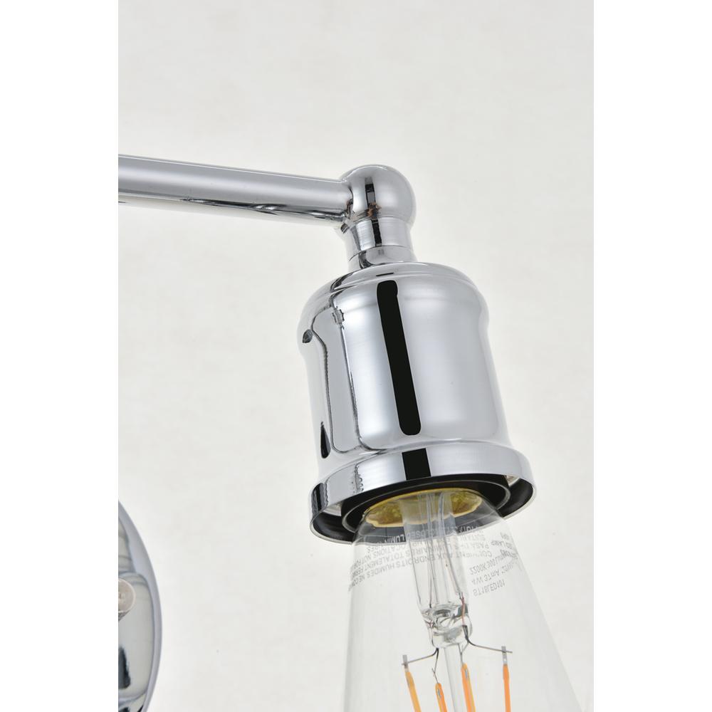 Serif 4 light chrome Wall Sconce