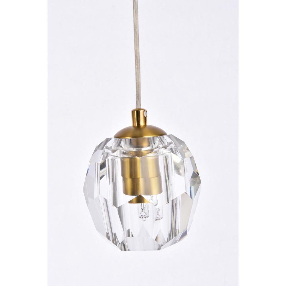 Eren 5 lights Gold pendant