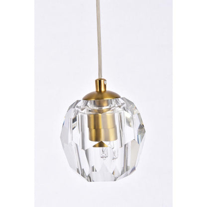 Eren 5 lights Gold pendant