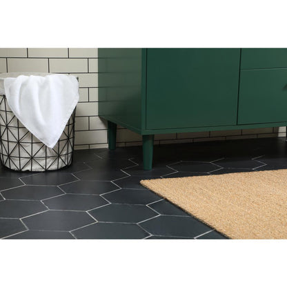 42 inch bathroom vanity in Green