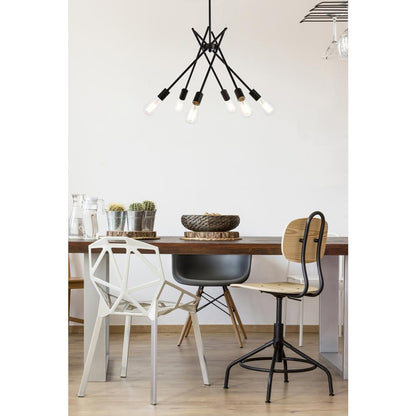 Lucca 23 inch pendant in black