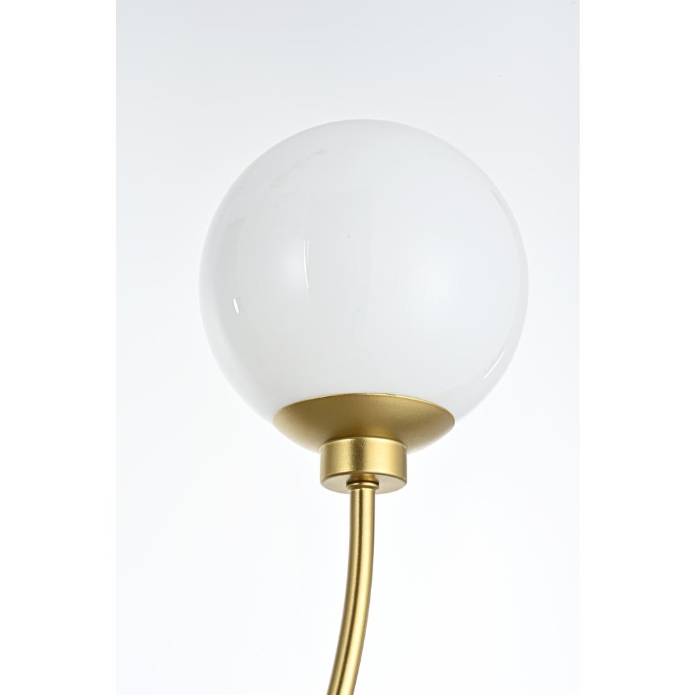 Nyomi 42 inch chandelier in Brass