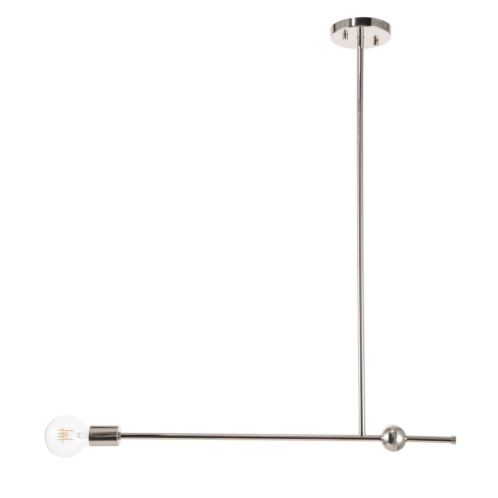Brees 1 Light Chrome  Pendant