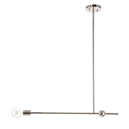 Brees 1 Light Chrome  Pendant