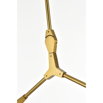 Cavoli 49 inch Chandelier in Brass