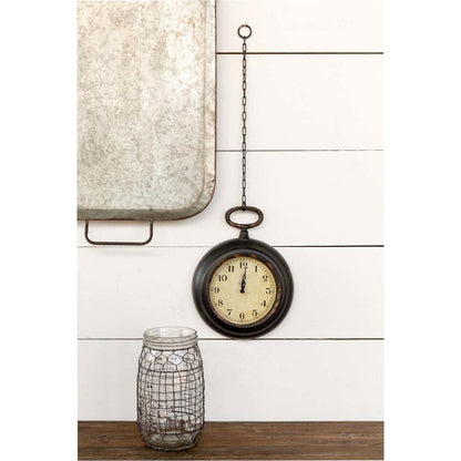 Pocket Watch Wall Clock Small