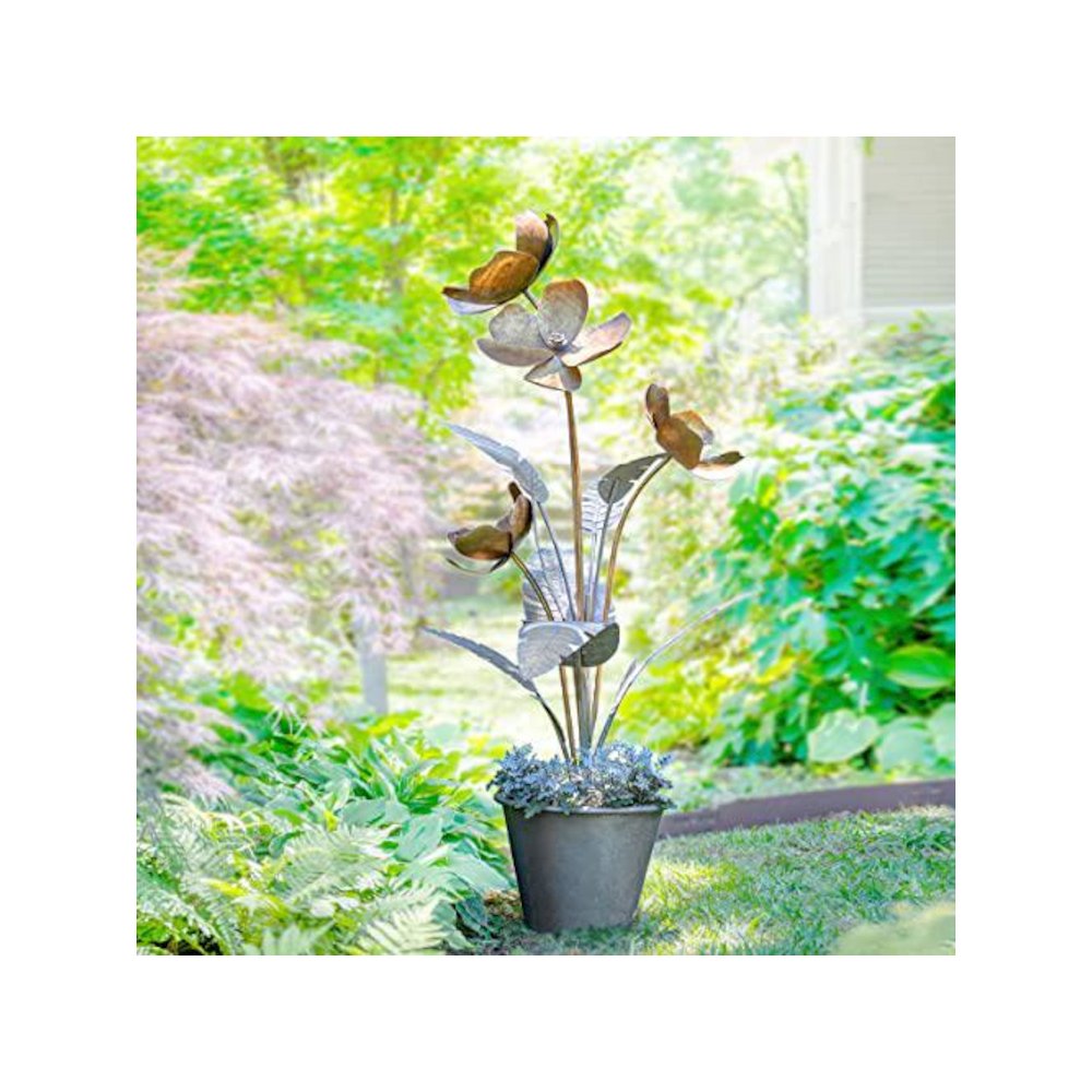 Calytrix Metal Floral Sculpture