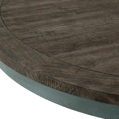 Round Dining Table Set with Cross-Back Chairs, Stylish and Durable