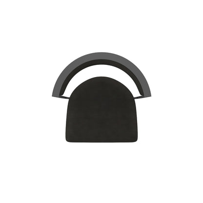 Swivel Bar Stool with Pewter Finish and Canter Espresso Seat and Back