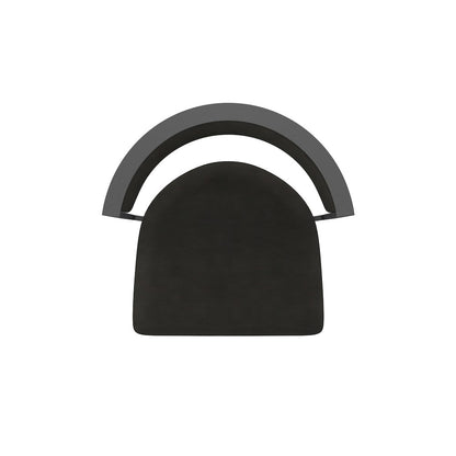 Swivel Bar Stool with Pewter Finish and Canter Espresso Seat and Back