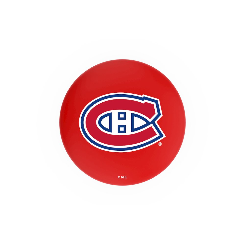 36" L8C2C - Chrome Montreal Canadiens Swivel Bar Stool with Accent Ring by Holland Bar Stool Company