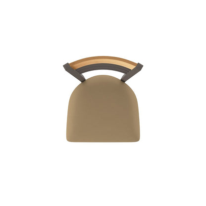 36" Swivel Extra Tall Bar Stool, Bronze Finish, Medium Back, Canter Sand Seat