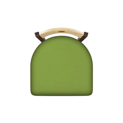 XL 830 Voltaire 36" Swivel Counter Stool with Bronze Finish, Natural Back, and Canter Kiwi Green Seat