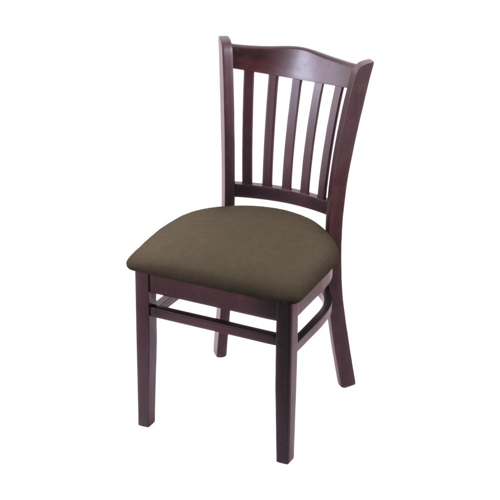 3120 18" Chair with Dark Cherry Finish and Canter Earth Seat