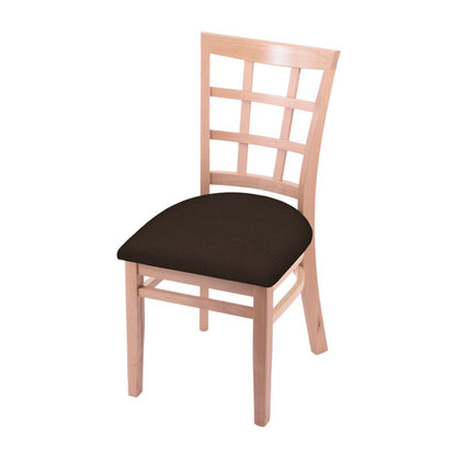3130 18" Chair with Natural Finish and Rein Coffee Seat