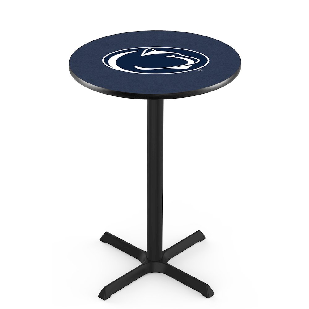 L211 Pennsylvania State University 42' Tall - 36' Top Pub Table w/ Black Wrinkle Finish