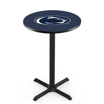 L211 Pennsylvania State University 42' Tall - 36' Top Pub Table w/ Black Wrinkle Finish