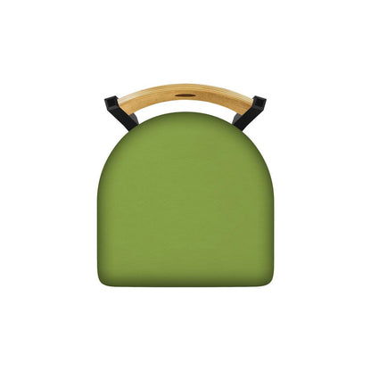 630 Voltaire 18" Chair with Black Wrinkle Finish, Medium Back, and Canter Kiwi Green Seat