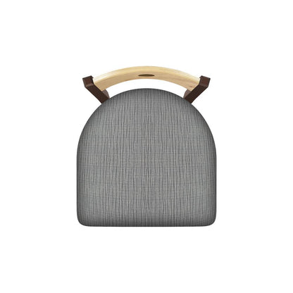 630 Voltaire 18" Chair with Bronze Finish, Natural Back, and Graph Alpine Seat