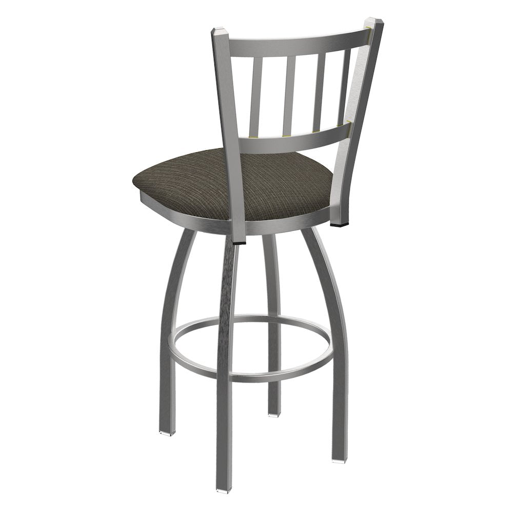810 Contessa Stainless Steel 25" Swivel Counter Stool with Graph Chalice Seat
