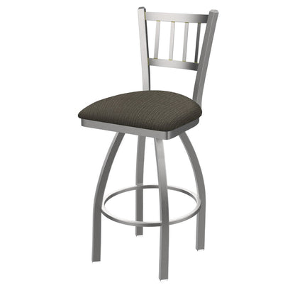 810 Contessa Stainless Steel 25" Swivel Counter Stool with Graph Chalice Seat