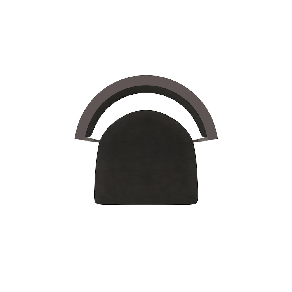 Swivel Counter Stool with Bronze Finish and Canter Espresso Seat and Back
