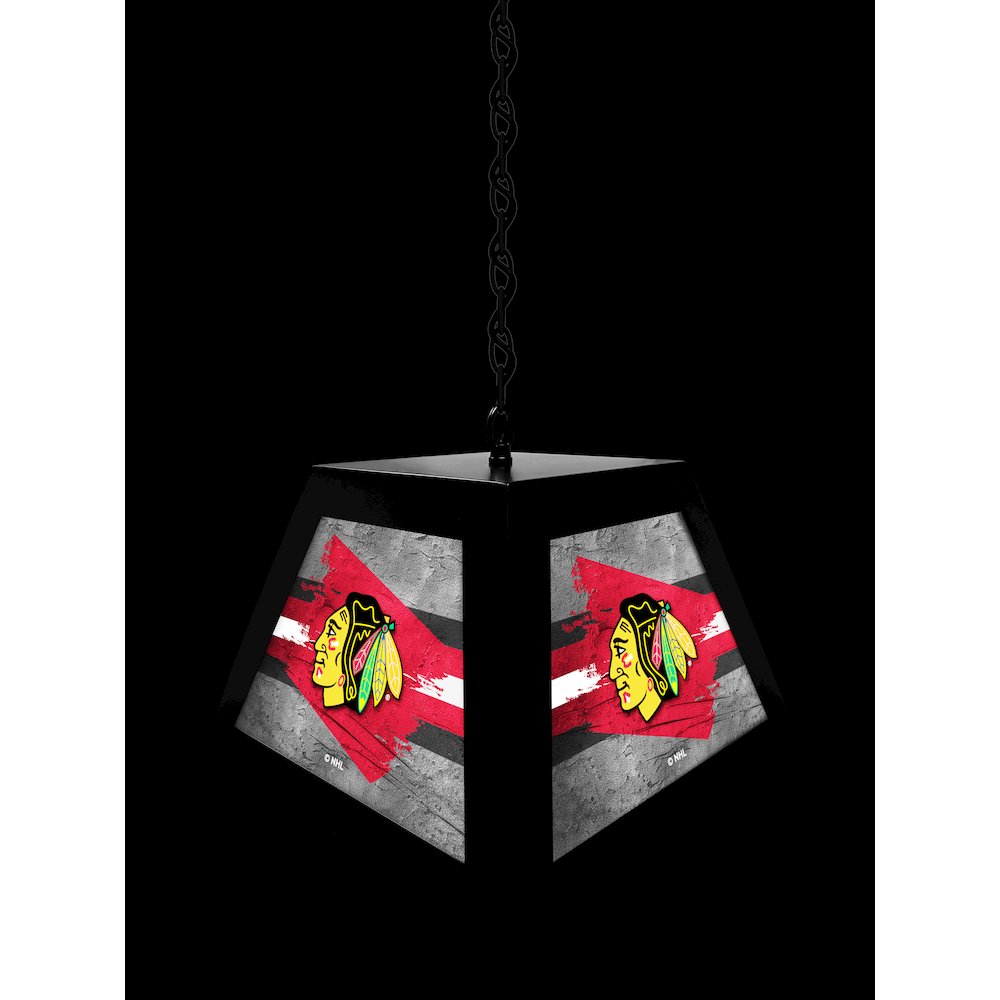 Chicago Blackhawks Pendant Box Light
