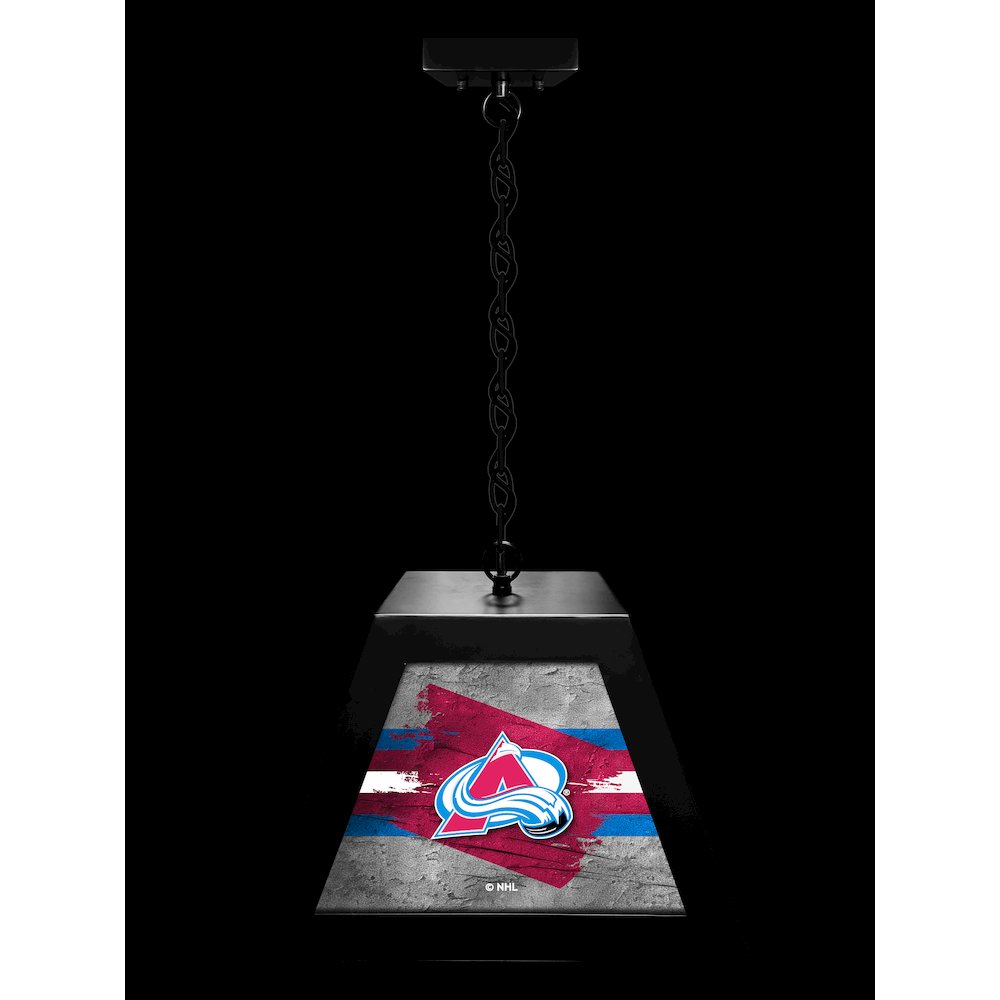Colorado Avalanche Pendant Box Light