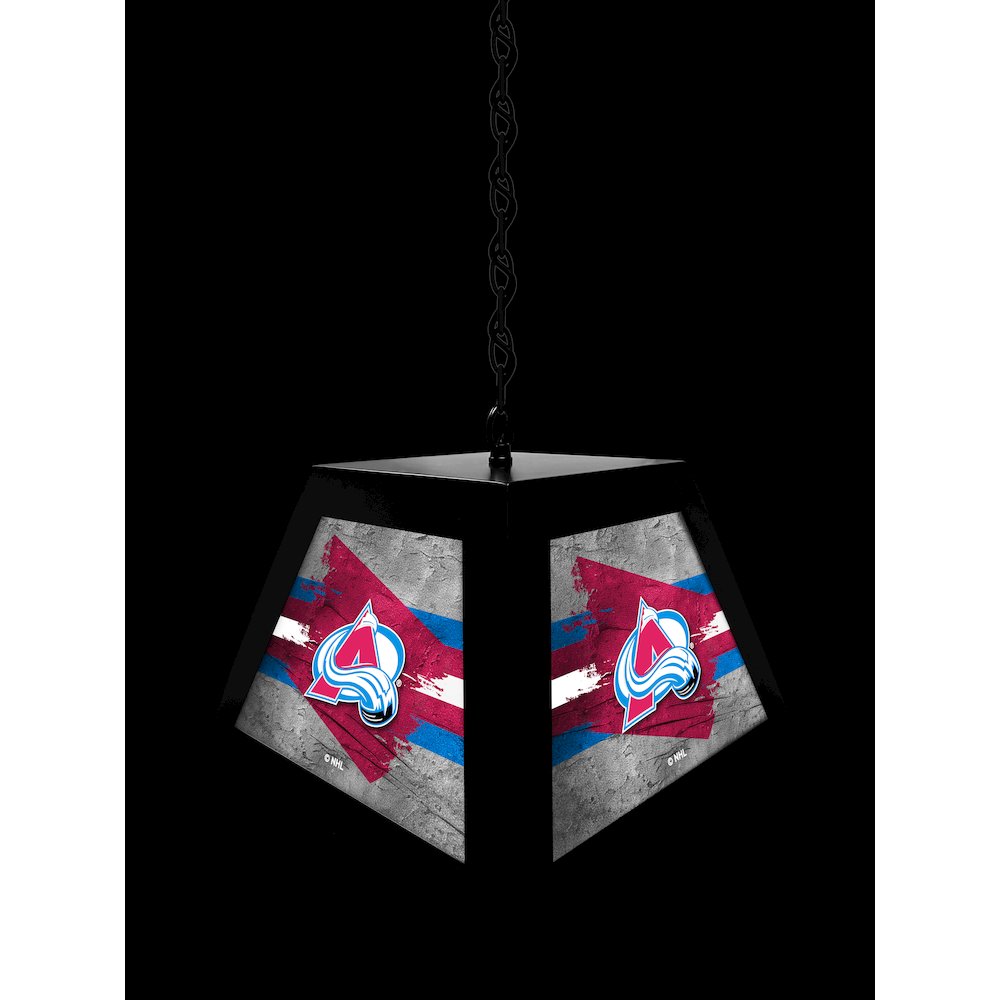 Colorado Avalanche Pendant Box Light