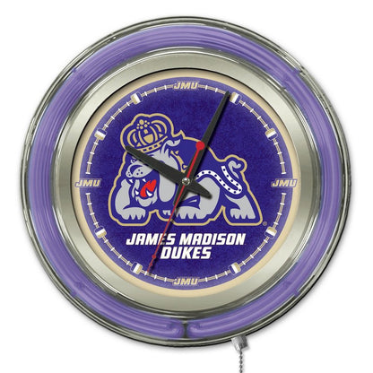 James Madison Neon Clock
