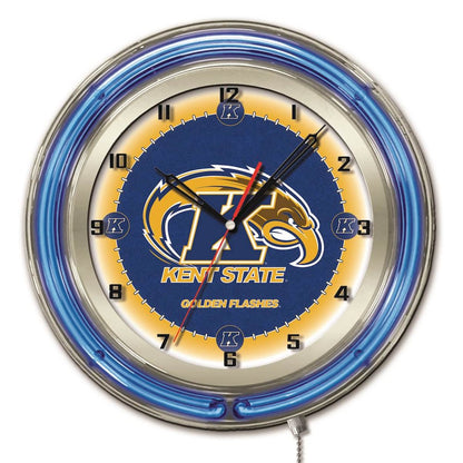 Kent State 19" Neon Clock