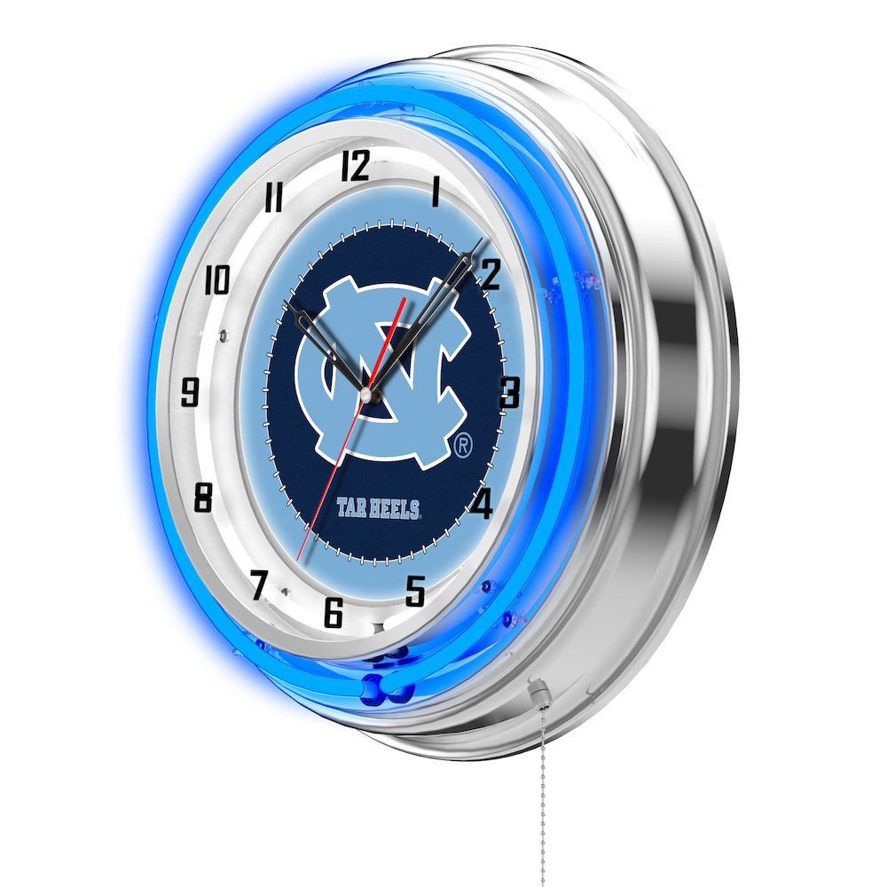 North Carolina 19" Neon Clock