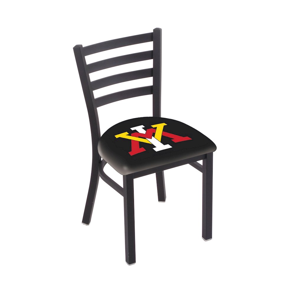 L00418 Virginia Military Institute 18" Chair with Black Wrinkle Finish