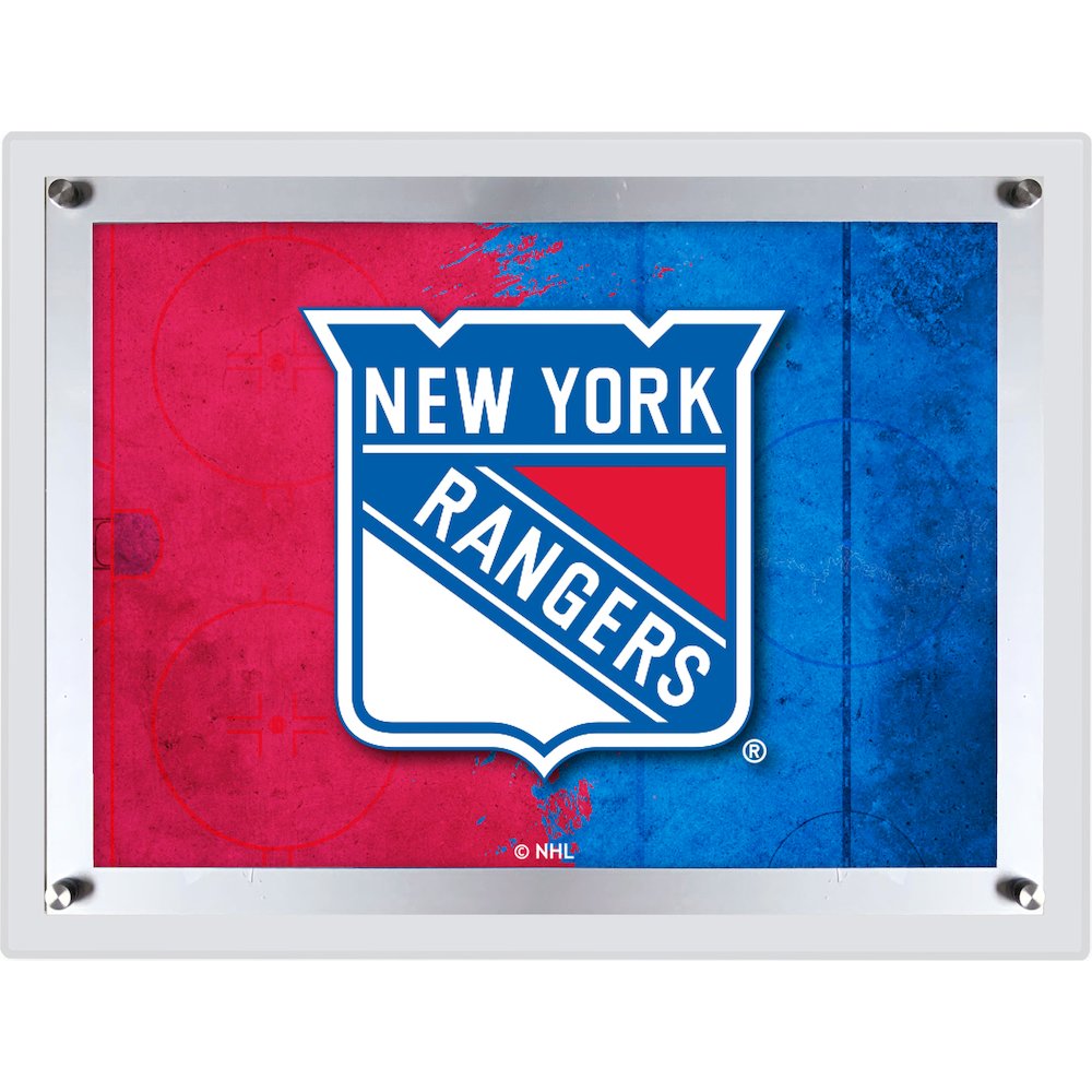 New York Rangers 19.25" x 14.5" Backlit LED Sign