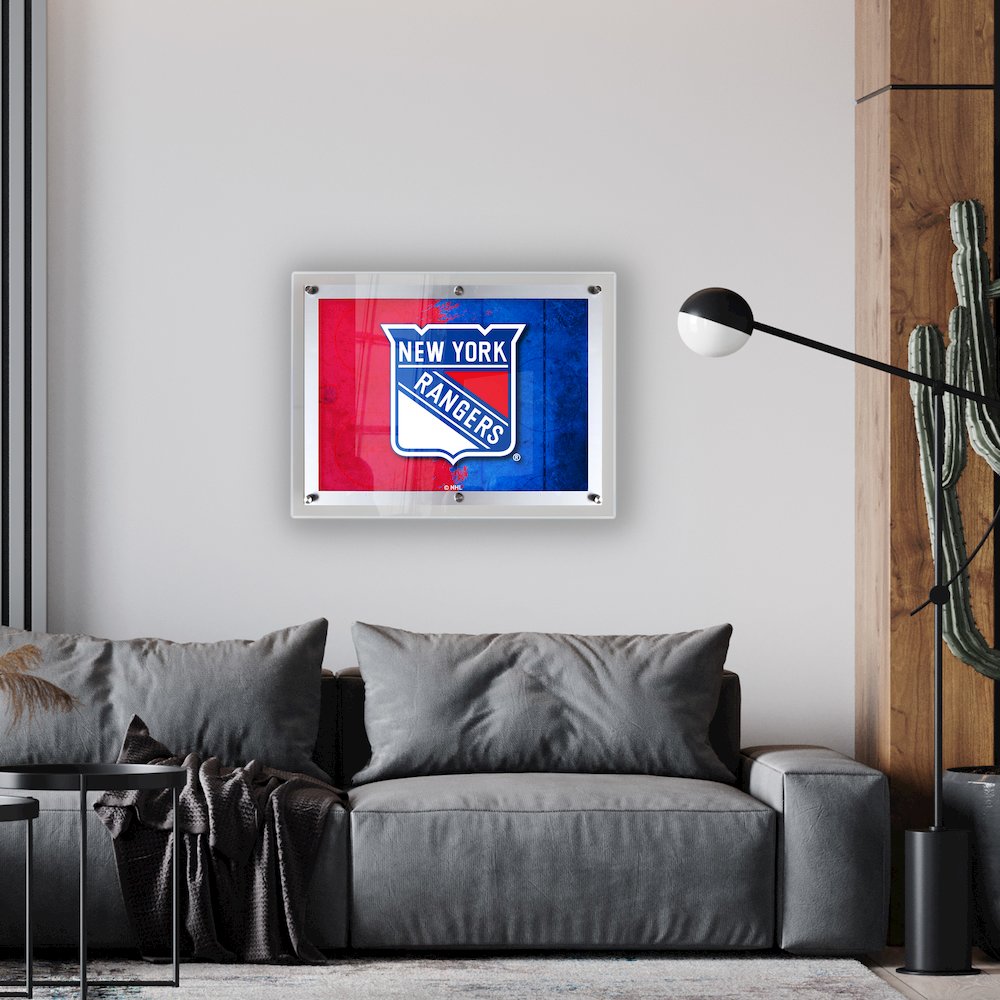 New York Rangers 19.25" x 14.5" Backlit LED Sign
