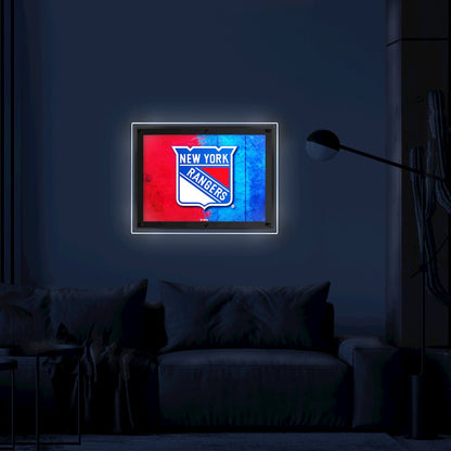 New York Rangers 19.25" x 14.5" Backlit LED Sign