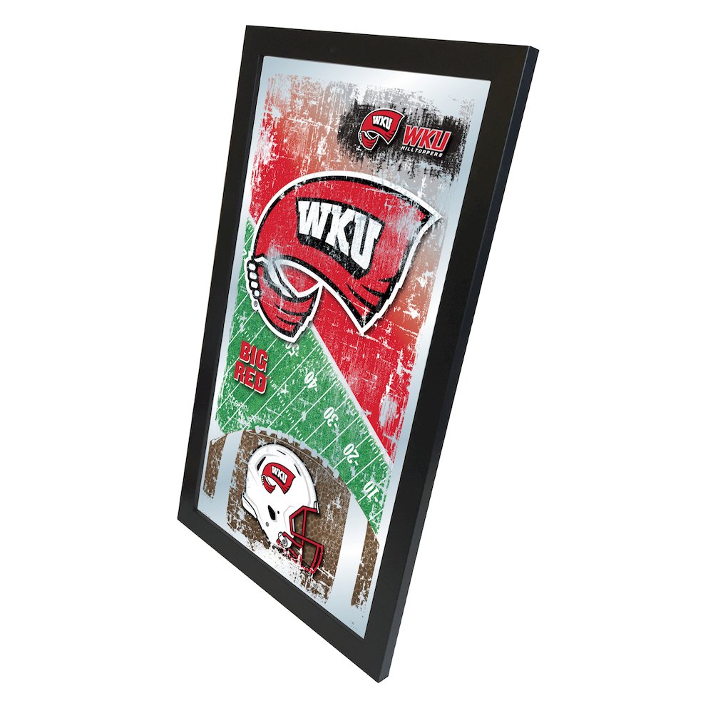 Western Kentucky 15" x 26" Football Mirror